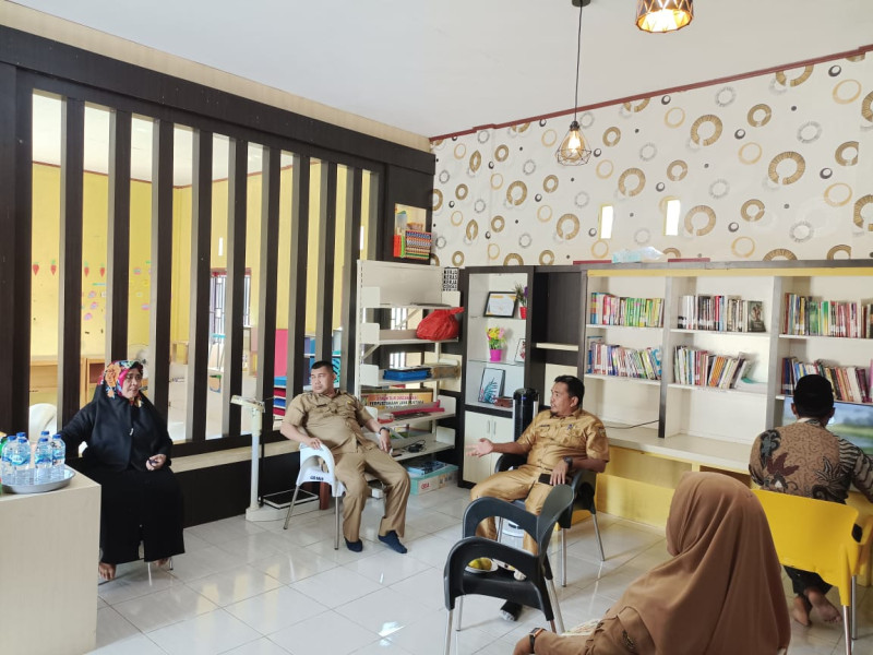 Dinas Perpustakaan dan Kearsipan Kampar Lakukan Pembagunan Perpustaka Desa