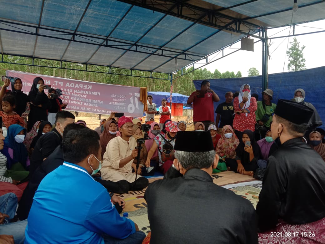 Sepuluh Butir Tuntutan KNPI Kampar Terkait Kasus Komplik Lahan Rantau Kasih dengan PT. NWR