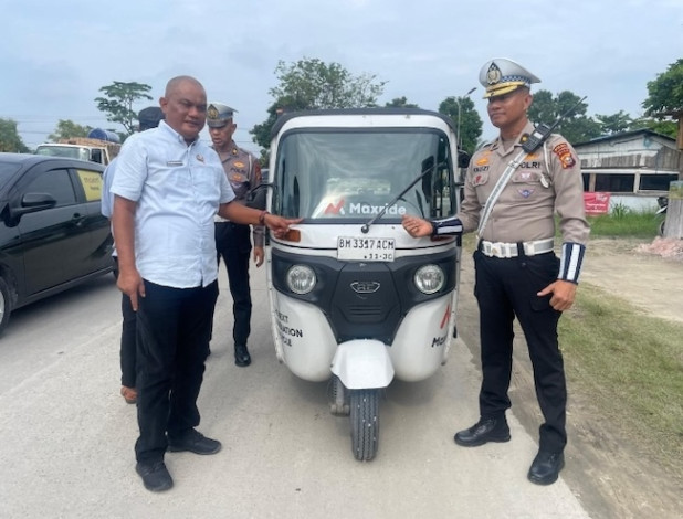 Bajaj Belum Boleh Beroperasi , Dishub Kota Pekanbaru Minta Pengelola Hentikan Aktivitas