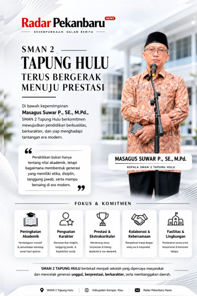 SMAN 2 Tapung Hulu Perkuat Mutu Pendidikan dan Karakter Siswa di Era Modern