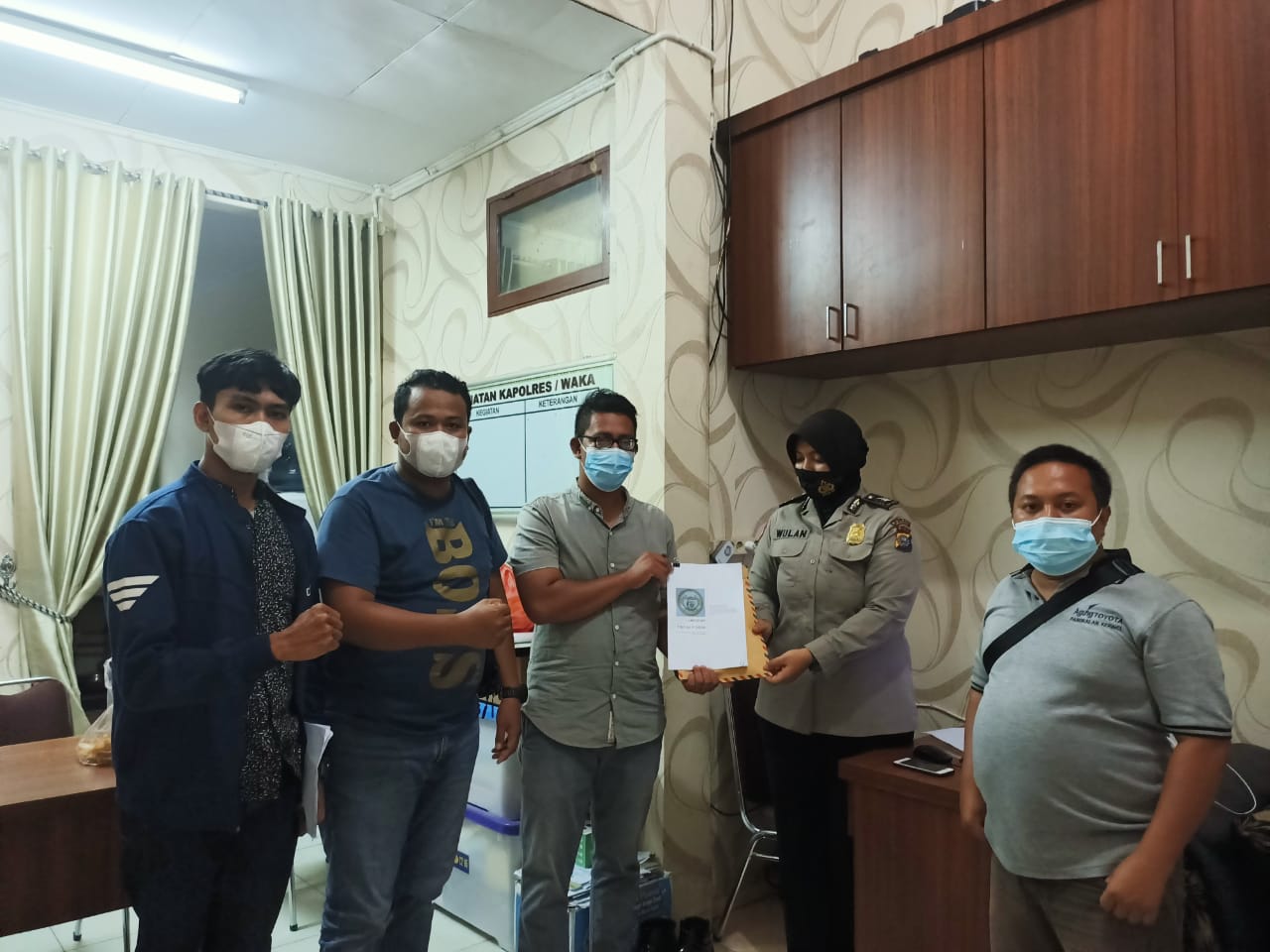 TMP Laporkan Oknum Anggota DPRD  PDI P Ke Polres Pelalawan Kasus Pornografi
