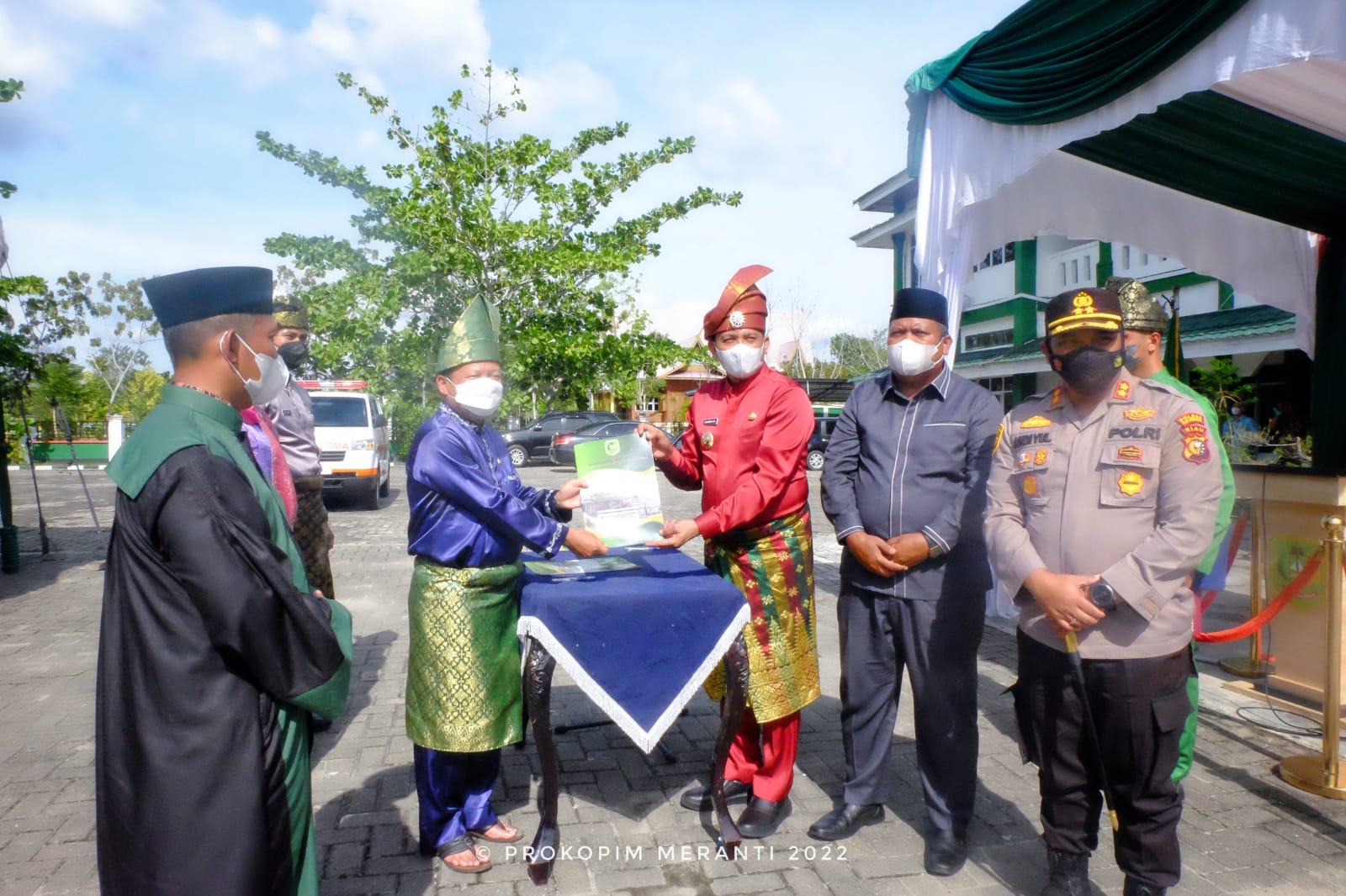 Pelantikan 154 Pejabat, Bambang Resmi Jabat Sekda Meranti.