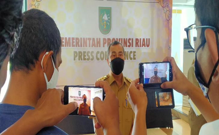 Gubri: Warga Sumbar dan Sumut Jadi Biang Kerok Penyebab Kasus Covid-19 di Riau