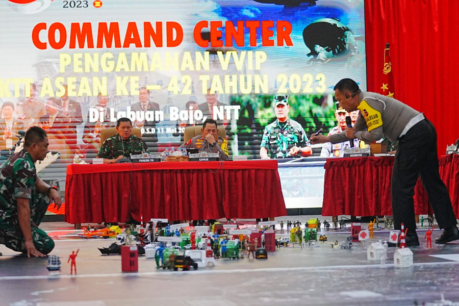 Kapolri dan Panglima Sepakat Sinergitas TNI-Polri Kunci Sukses Keamanan KTT ASEAN