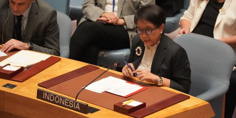 Di Dewan Keamanan PBB, Menlu Retno: Hentikan Pendudukan Israel!