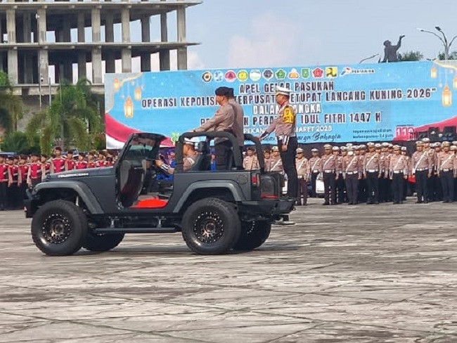 3.815 Personel Gabungan Dikerahkan Amankan Mudik Idulfitri di Riau
