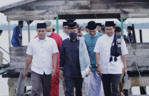 Wabup Meranti H.Asmar Safari  Ramadhan di Desa penyagun