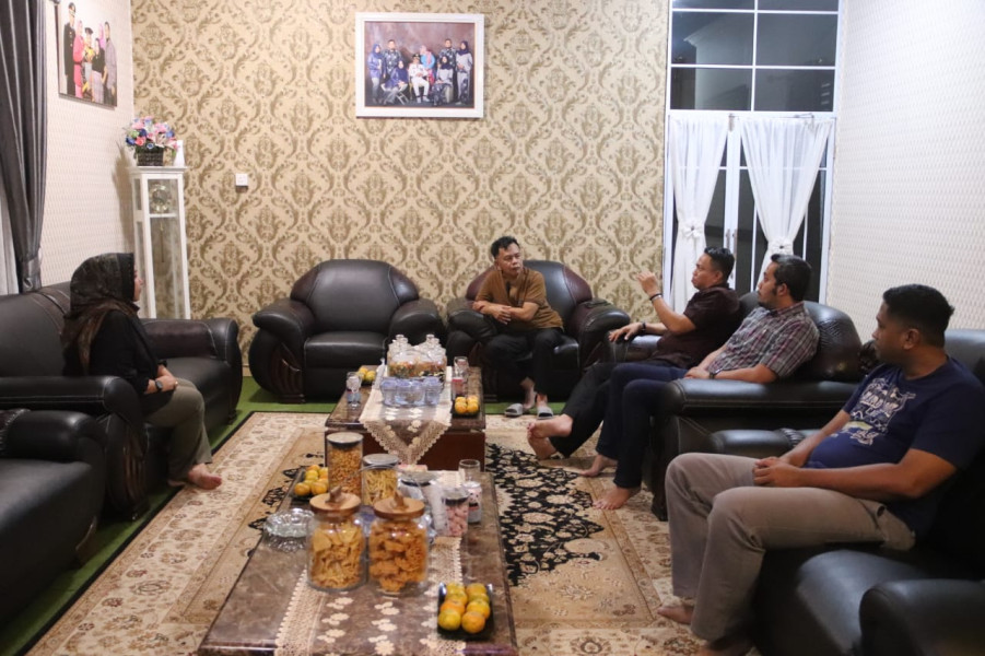 Plt Bupati Meranti  H.Asmar Di Kunjungi Kajari Meranti Febrian