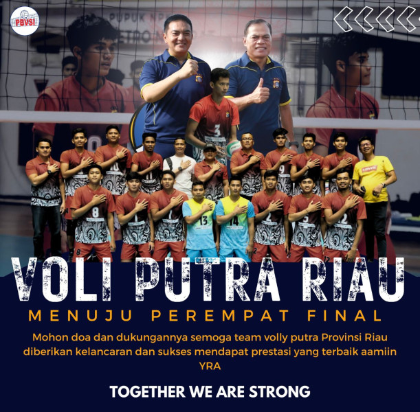 Turnamen Voli Putra Riau Ambil Bagian Kapolri Cup 2023
