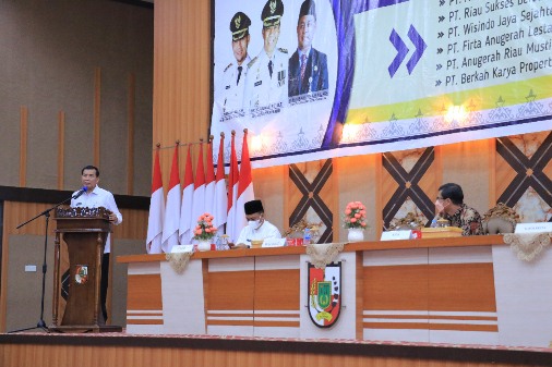 Pemko Pekanbaru Terima Aset PSU dari Pengembang Perumahan