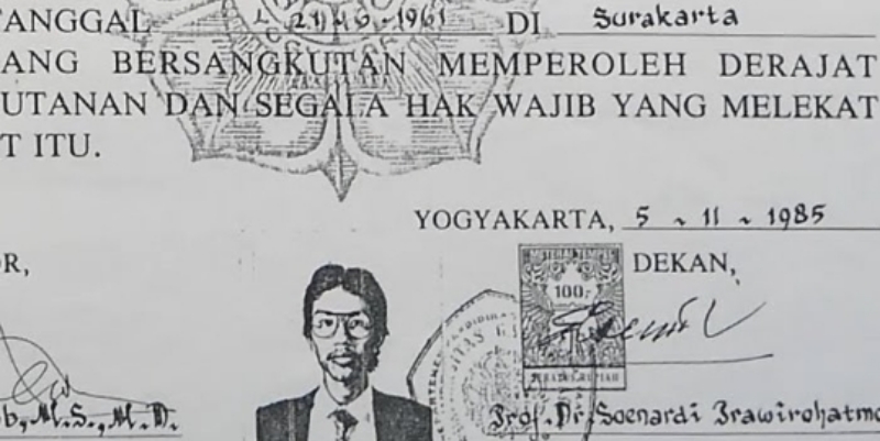 Dugaan Ijazah Palsu Jokowi akan Dibiarkan Menggantung