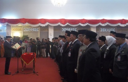 Berikut Daftar Nama Pejabat OPD Baru Riau