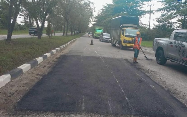 PUPR Riau Mulai Perbaiki 6 Ruas Jalan Provinsi di Pekanbaru