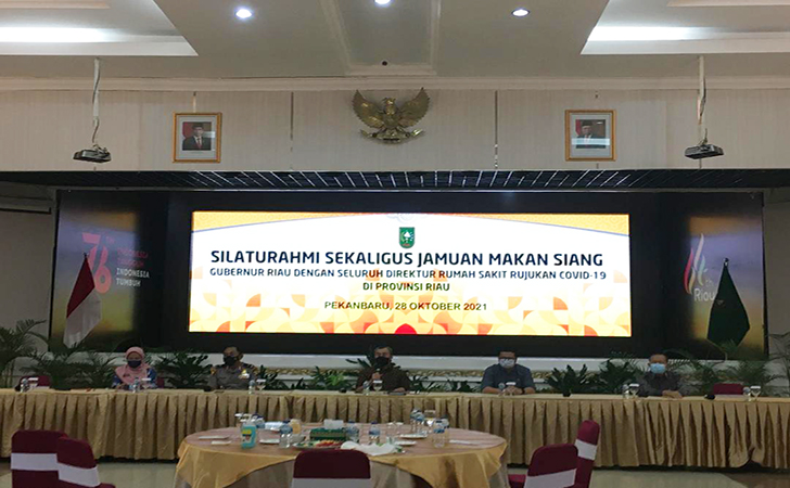 Antisipasi Covid-19 Gelombang Ketiga, Syamsuar Undang Kadiskes Dan Dirut Se-Riau