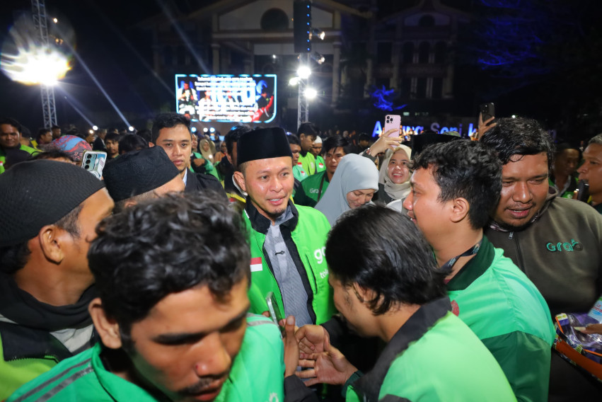 Wako Agung Bagikan 5 Motor untuk Ojol, Dukungan Nyata bagi Pekerja Ekonomi Digital