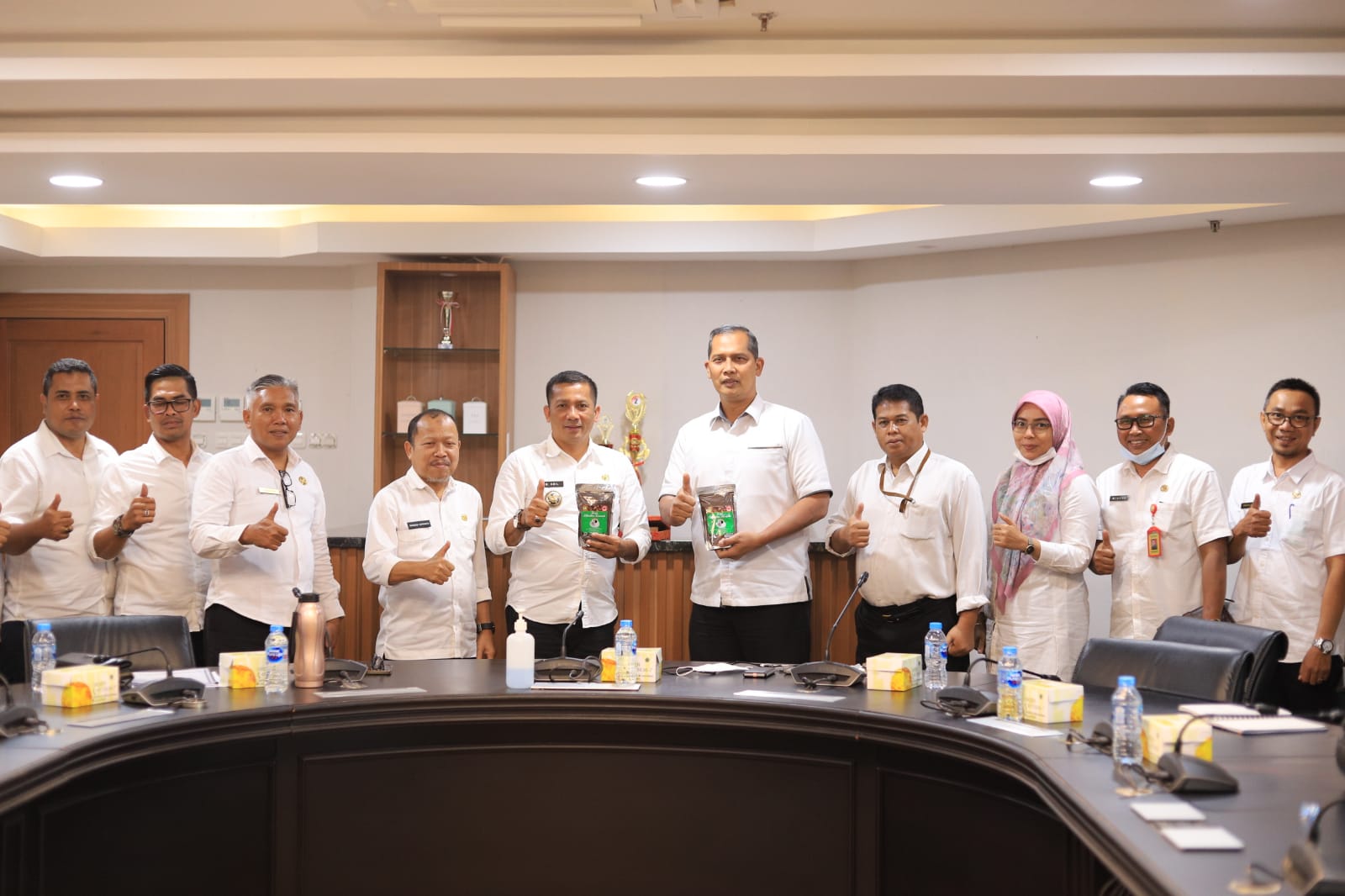 Targetkan Penurunan Kemiskinan Ekstrem, Bupati Datangi Kemensos