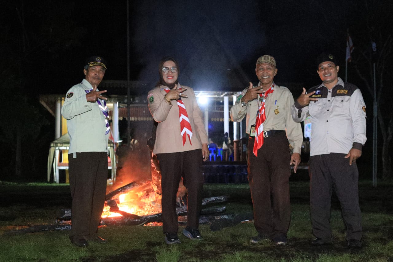 Tutup JOTA-JOTI 2022 di Meranti, Hj. Rinarni : Jadilah Api yang Menerangi
