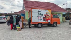 Mobil Pak AMAN Terus Keliling, Warga Pekanbaru Bisa Belanja Pangan Murah Setiap Hari