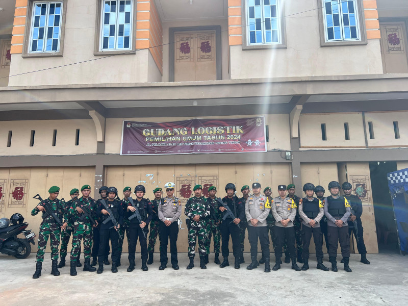 Patroli Sinergitas TNI POLRI Kamtibmas Kota Selatpanjang Terpantau Kondusif