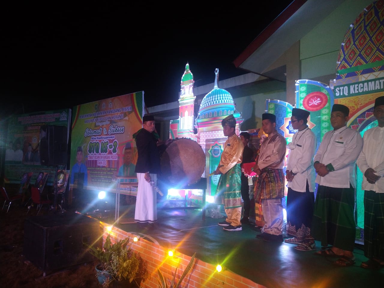 STQ Langsung di Buka Bupati Meranti H.Mumamad Adil SH MH.