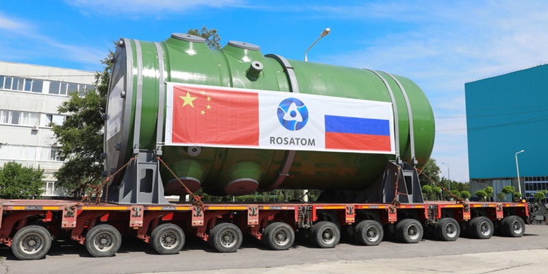 Reaktor Nuklir Rusia Tiba di China