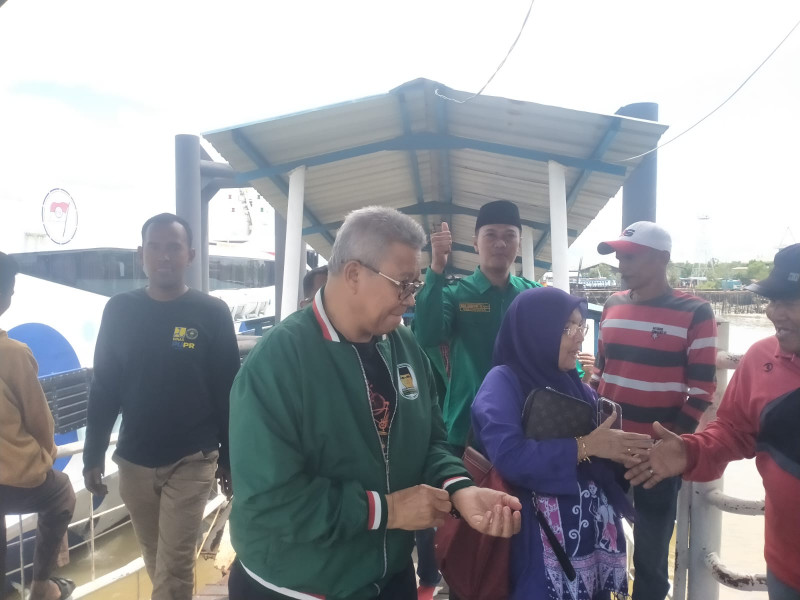 Syamsurizal Kunker di Meranti Tampung Aspirasi Honorer
