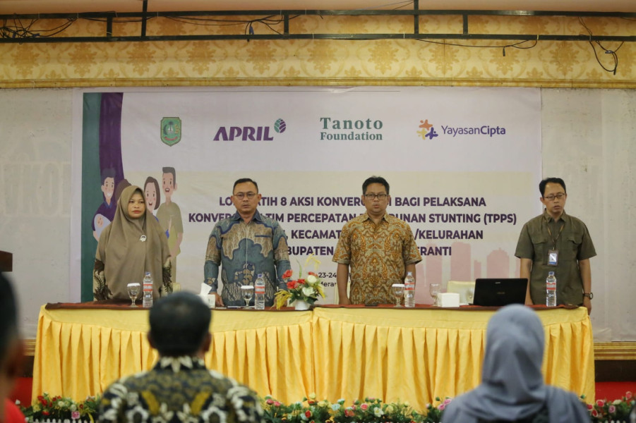 Pemkab Meranti Gelar Lokalatih 8 Aksi Konvergensi Penurunan Stunting