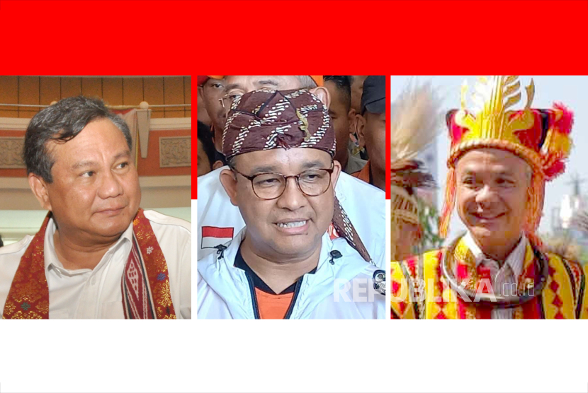 Survei Terbaru Pilpres 2024, Prabowo Ungguli Ganjar dan Anies