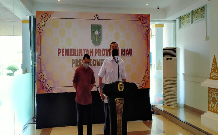 Tidak Ada Gubri Sebut Warga Sumbar dan Sumut Bawa COVID-19 ke Provinsi Riau