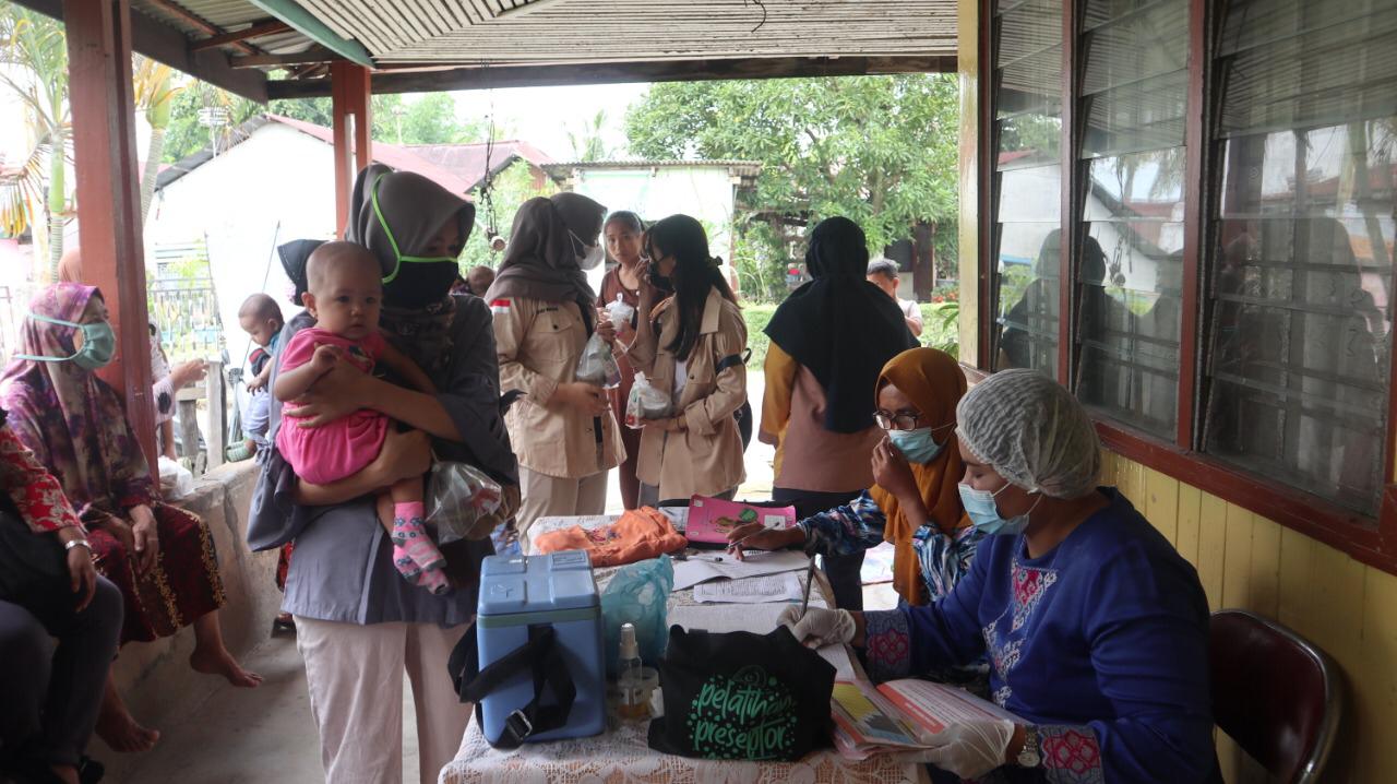 Bagikan Makanan Bergizi Tambahan Untuk Balita, Dalam Rangka Pencegahan Stunting