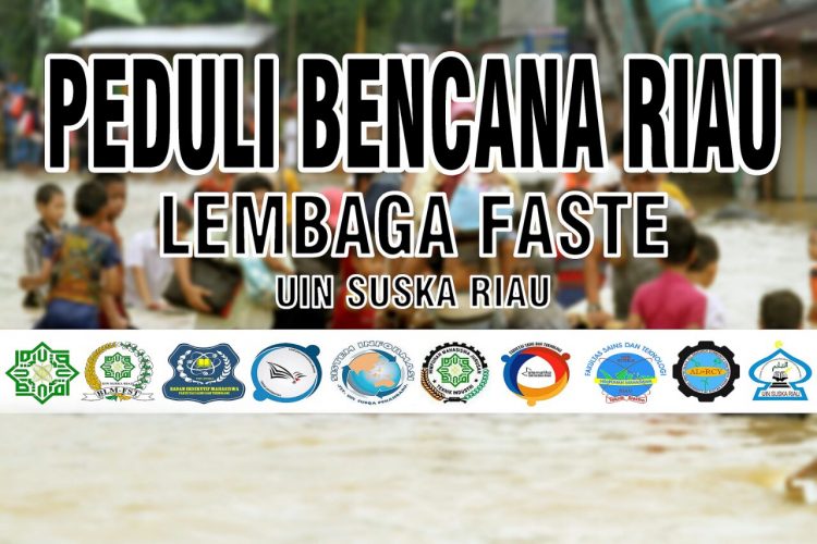 Peduli Banjir Riau, Mahasiswa Fst UIN Suska Riau Galang Dana