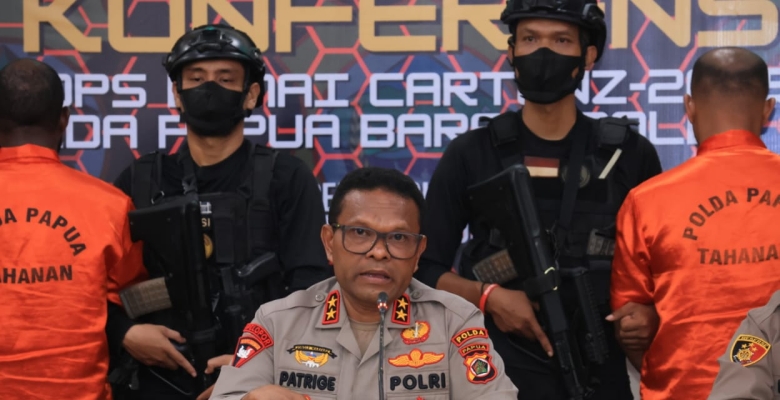 Polisi Gagalkan Penyelundupan 17 Senpi ke KKB Papua