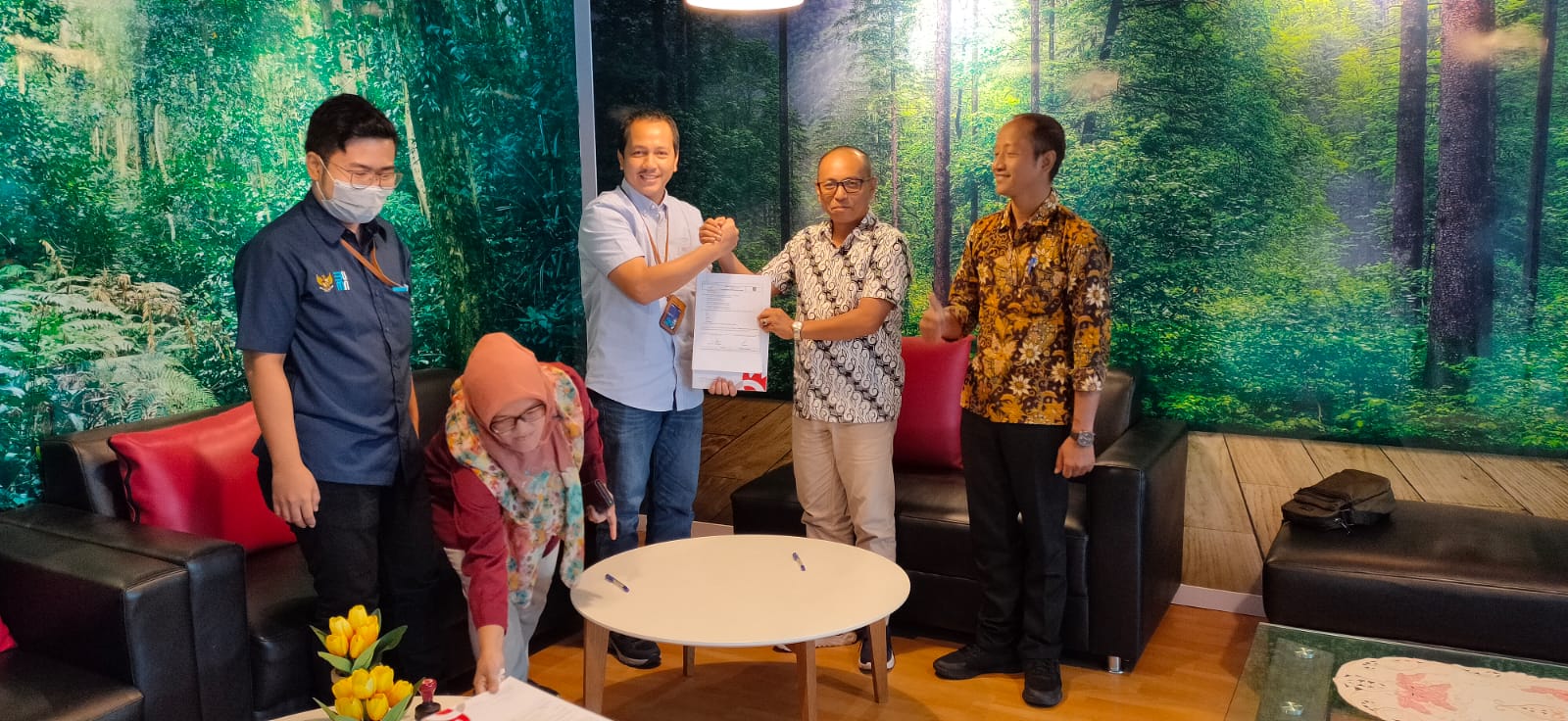Diskominfotik Meranti Tandatangani MoM dengan PT Telkom
