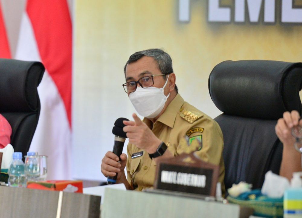Pekanbaru Masuk PPKM Level 3, Gubernur Riau Persiapkan Acuannya