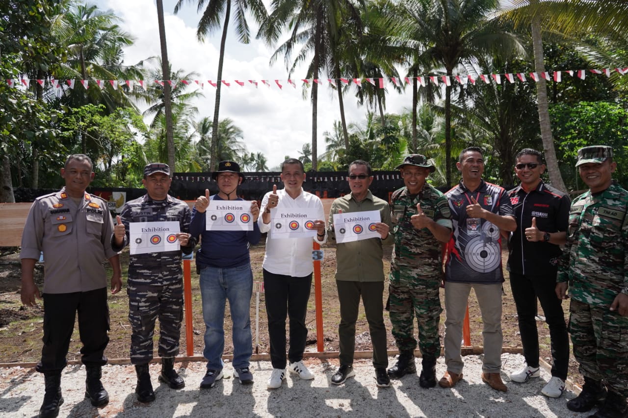 Bupati HM Adil Buka Secara Resmi Shooting Champions Rangka HUT Anak Rimba Meranti