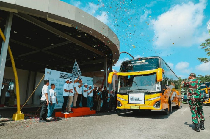 PTPN IV PalmCo Berangkatkan 1.020 Pemudik Gratis ke Kampung Halaman