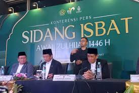 Hasil Sidang Isbat: 1 Dzulhijjah 1446 Jatuh Rabu 28 Mei, Idul Adha 6 Juni 2025