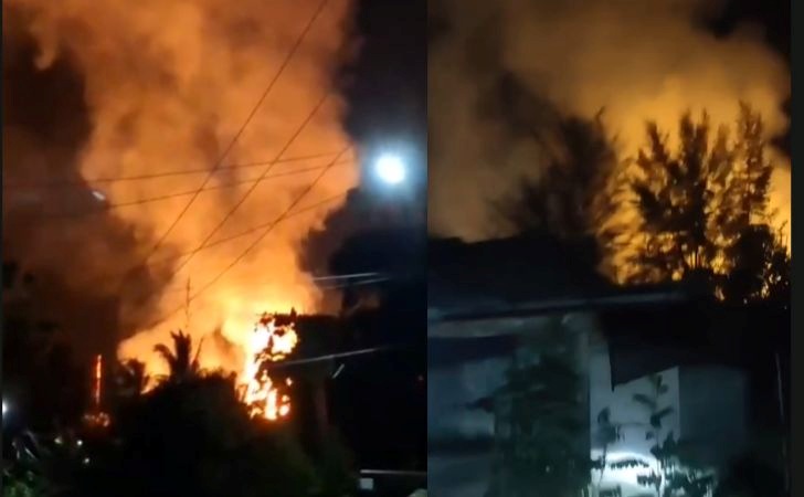 Kilang Pertamina Internasional Di Dumai Kembali Terbakar