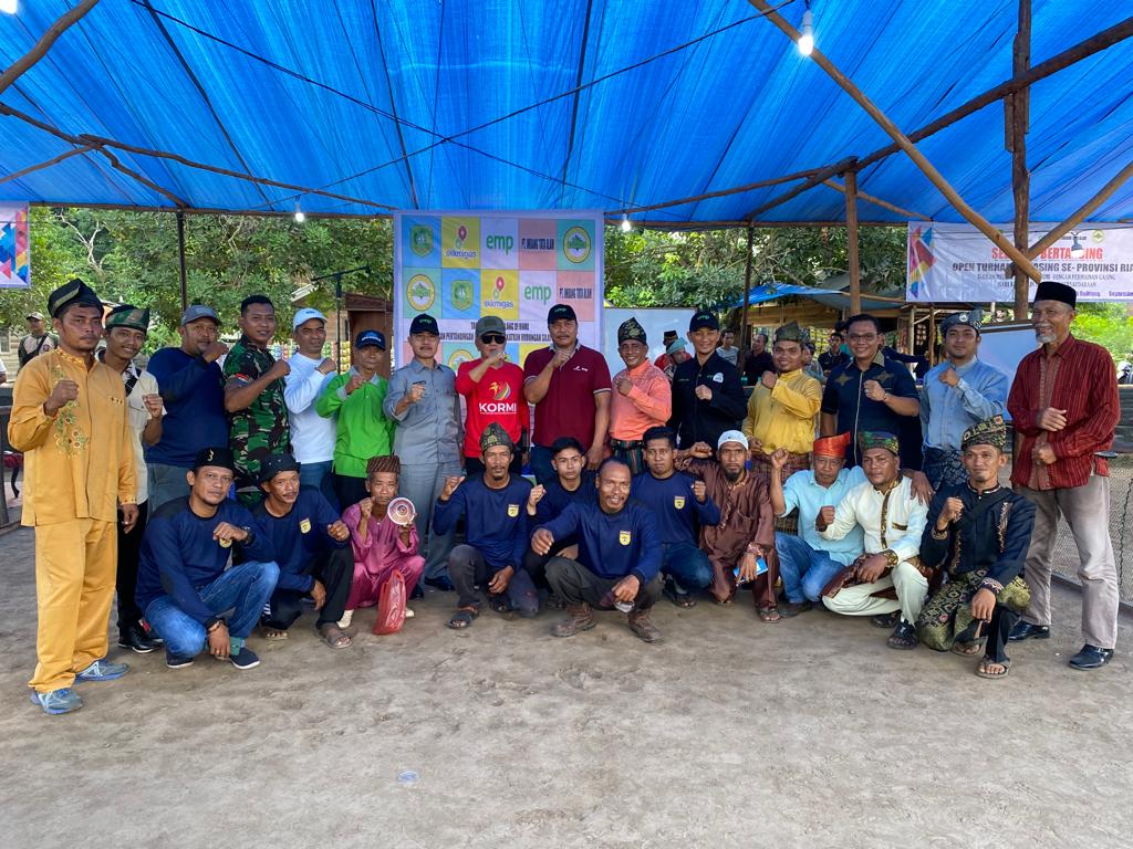 Disponsori PT. ITA, Turnamen Gasing se Provinsi Riau Dibuka Wabup Meranti