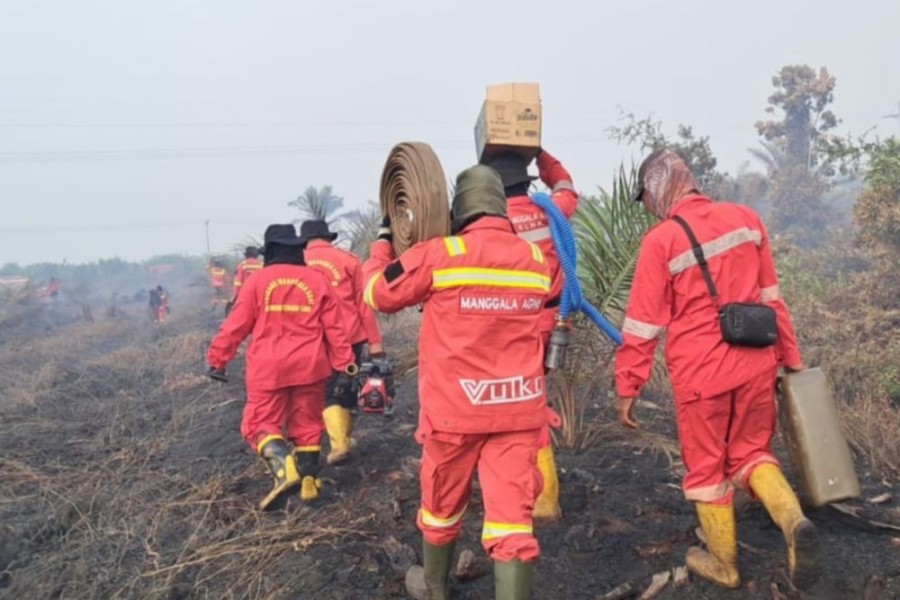 Personel Manggala Agni Meninggal Usai Tugas Pemadaman Karhutla di Bengkalis